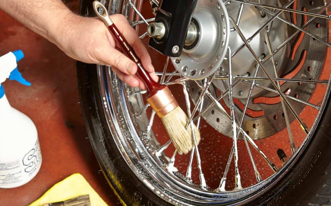 How Do You Clean Motorcycle Wheels